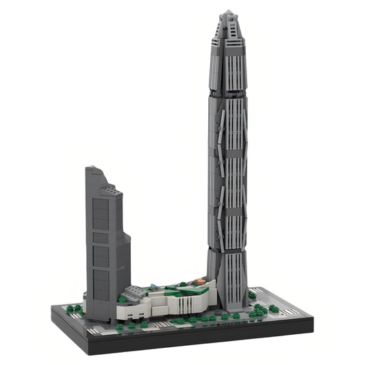 MOC-177001 Ping An International Financial Center Building Block Toy Model Gift Ornament