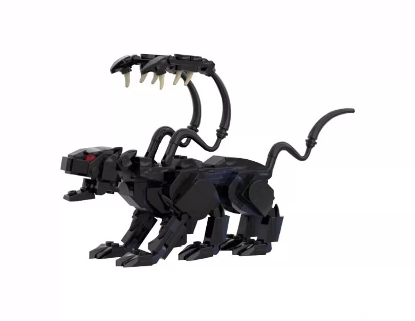 MOC-177934 Transformation Beast Dragon and Dungeon Monster Creative Assembled Building Block Puzzle Model
