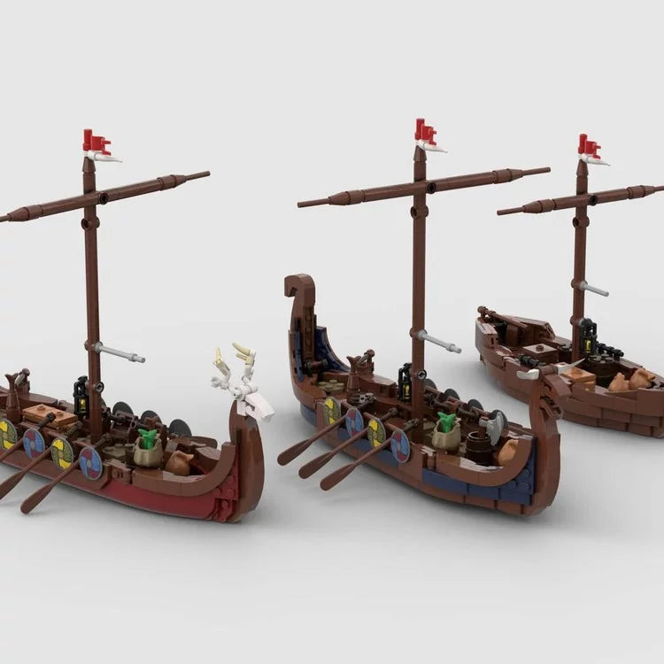 MOC-182527 Building Block Viking Village Expansion Pack