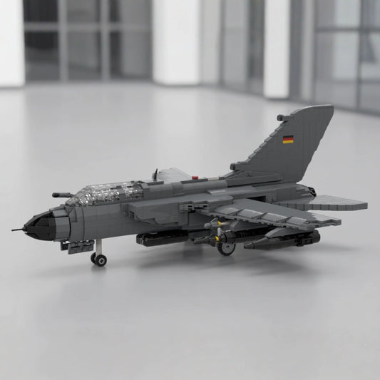 MOC-183943 Military series Luftwaffe Tornado fighter building block model