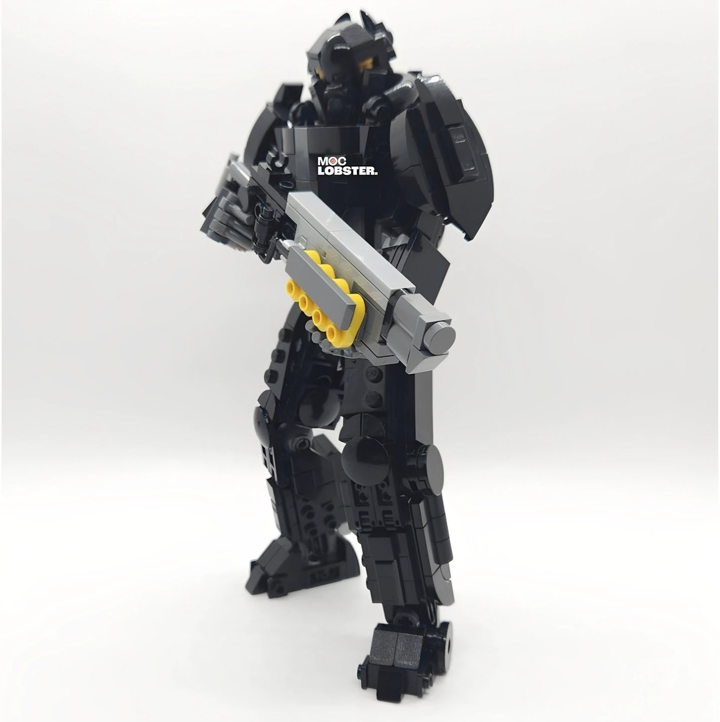 MOC-184048 Power Armor Robot Building Blocks Educational Toy Model Gift Ornament