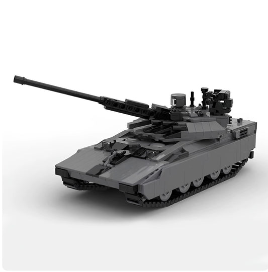 MOC-192688 building block combat armored vehicle HSTVL light tank educational toy model