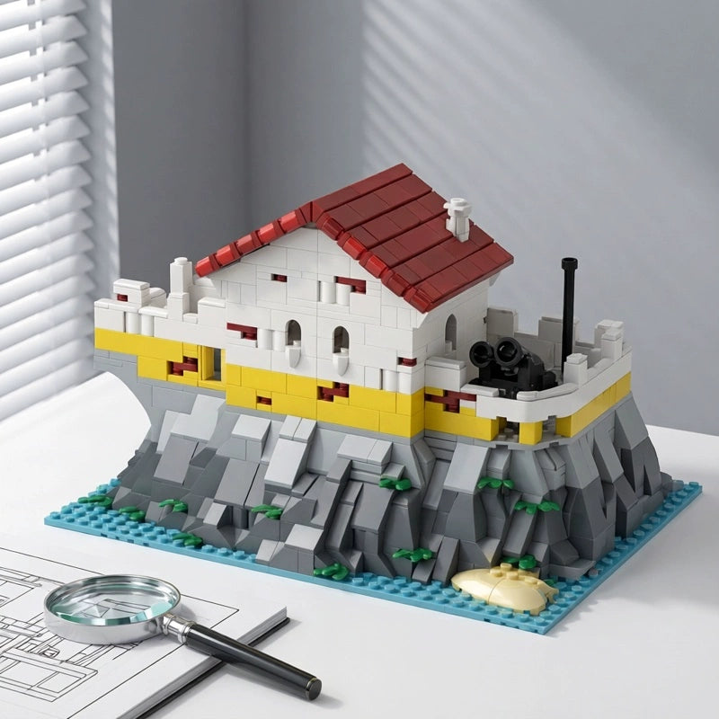 MOC-198476 Barracks expansion fortress building Eldorado Fortress building block model