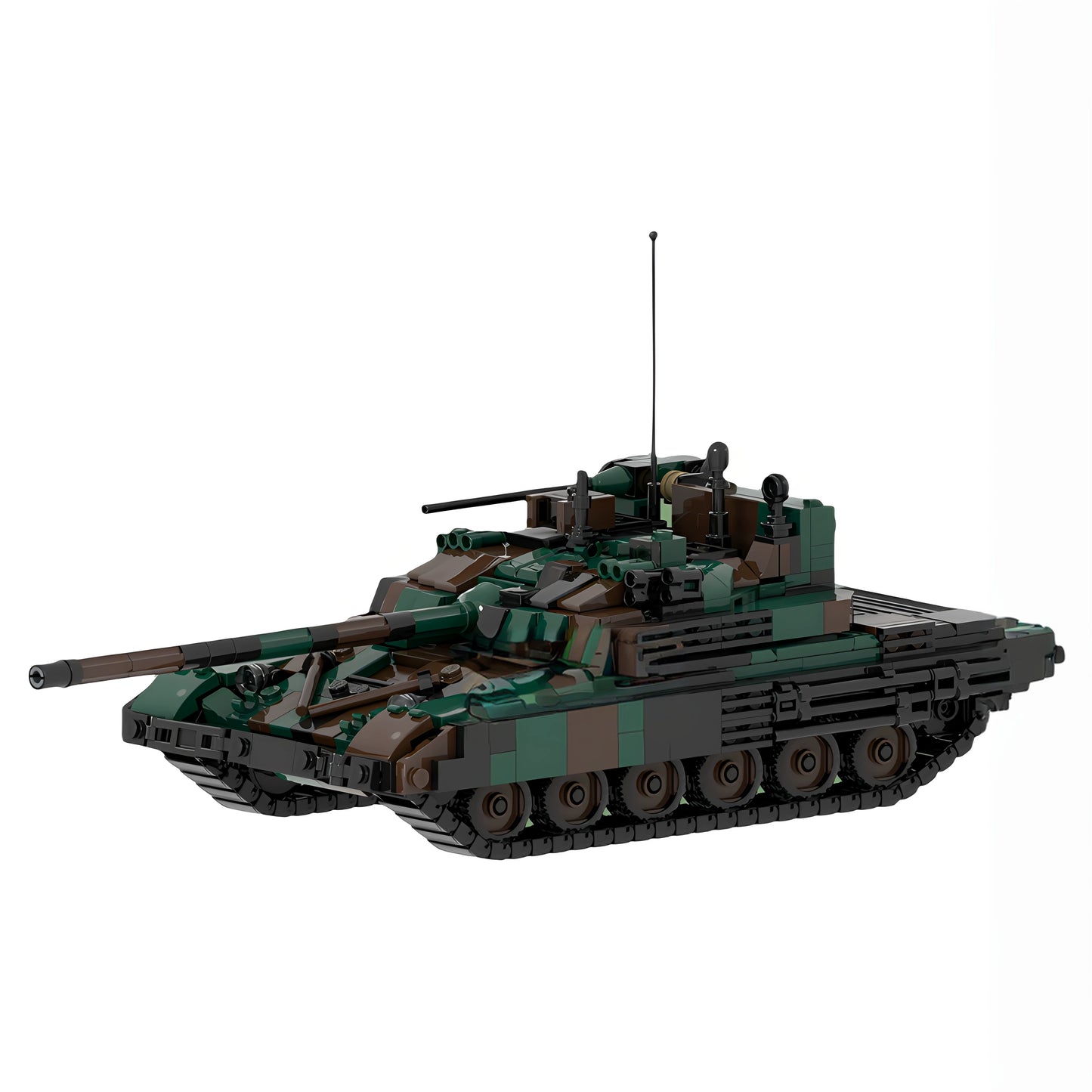 MOC-227668 Modena T-72M2 tank building block educational toy model gift ornament