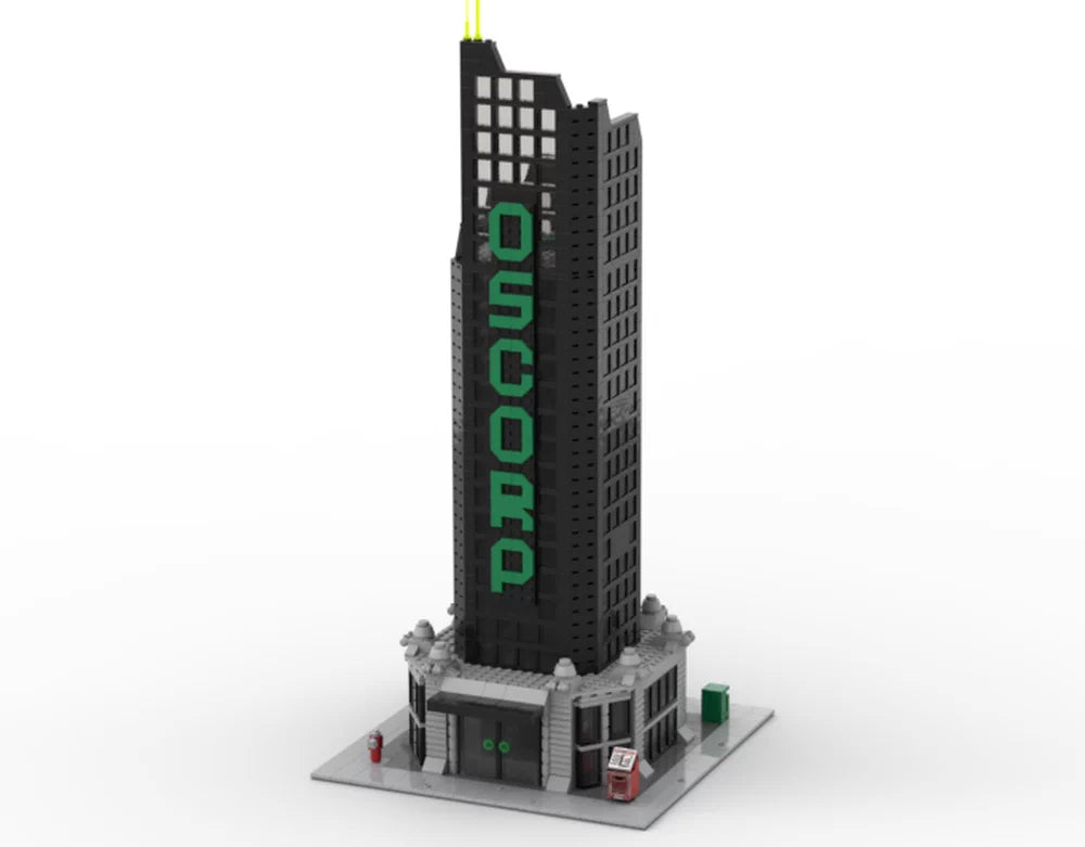 MOC-234592 Oscorp Building Building City Building Blocks Toy Model Gift Ornament