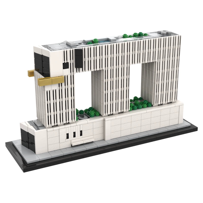 MOC-237294 Elephant Building 1:800 scale building block educational toy model gift