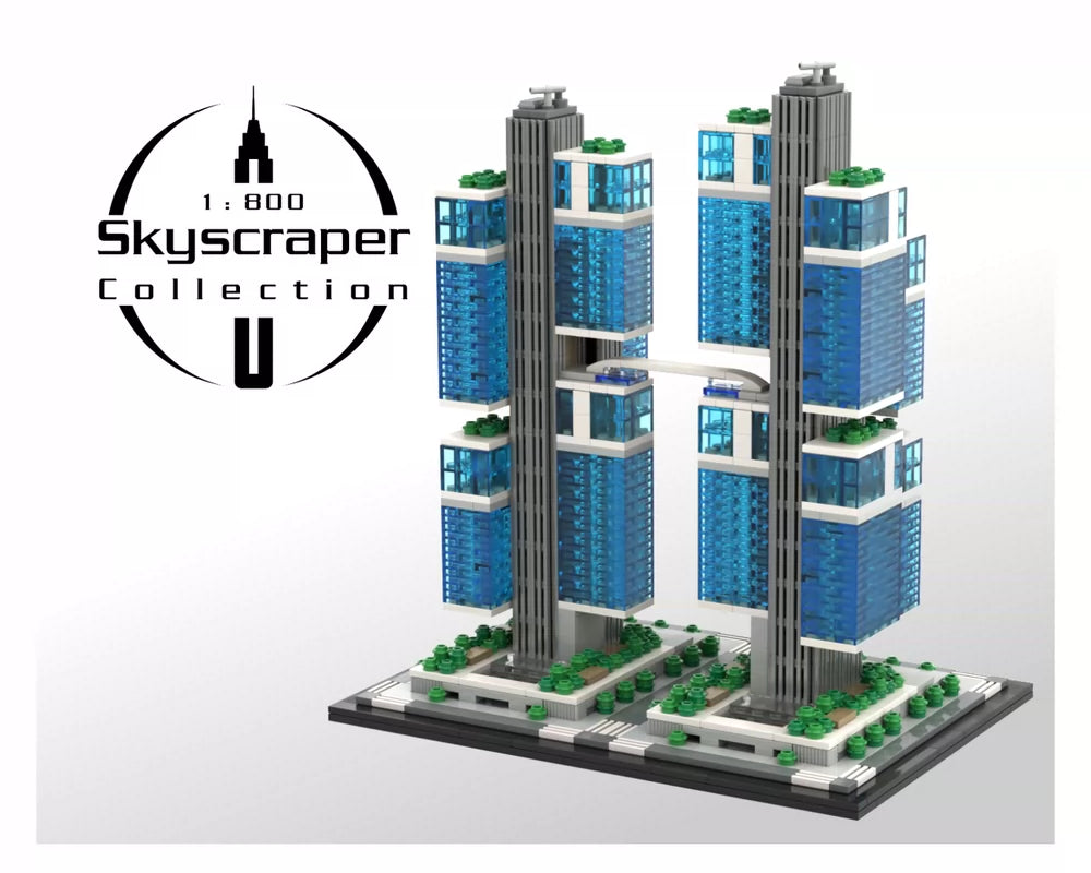 MOC-244414 Shenzhen DJI Tiancheng 1:800 scale building block educational toy model