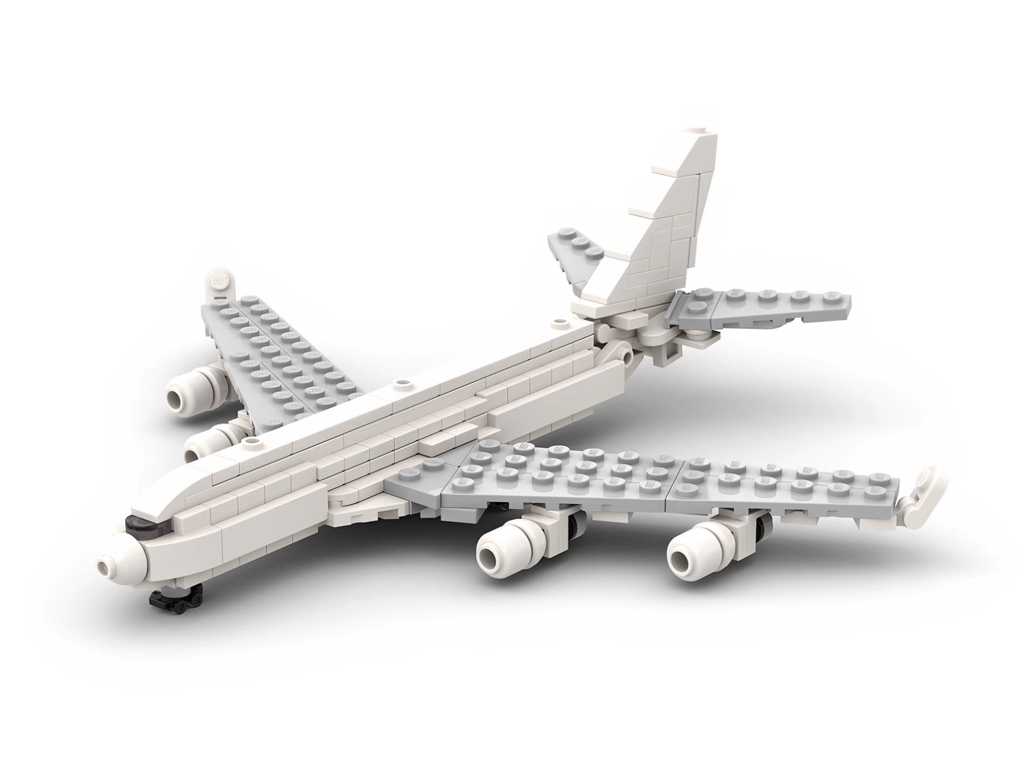 MOC-260468 Airbus Airbus A380-800 aircraft building block toy model gift ornament