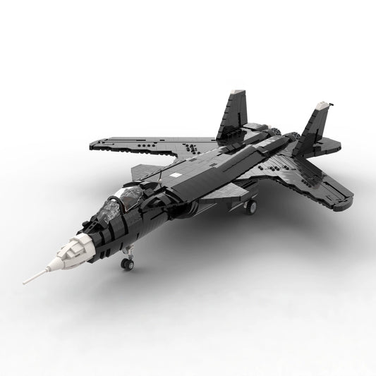 MOC-31280 Su-47 Fighter Belkut building block educational toy model ornaments