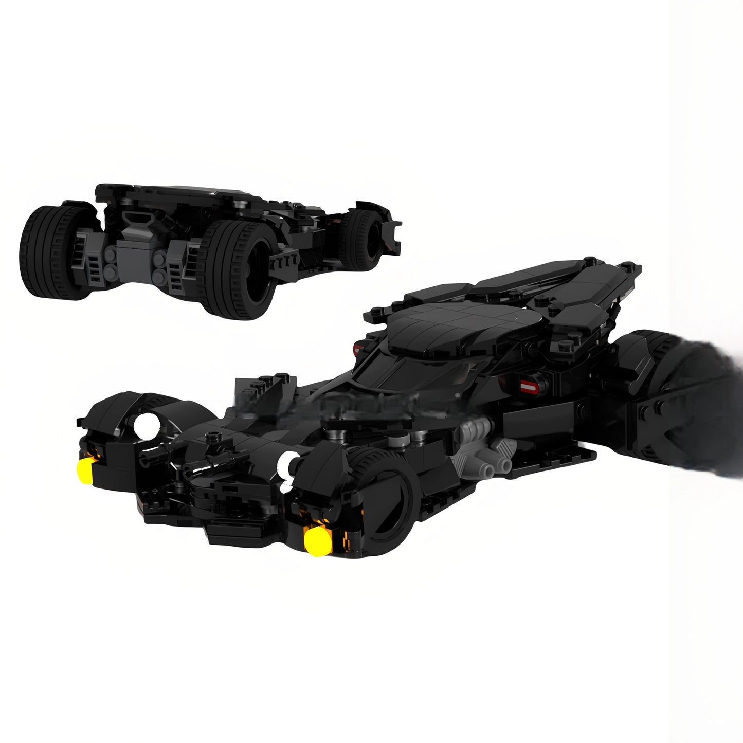 MOC-52802 Dawn of Justice Batmobile building blocks educational toy model gift ornament