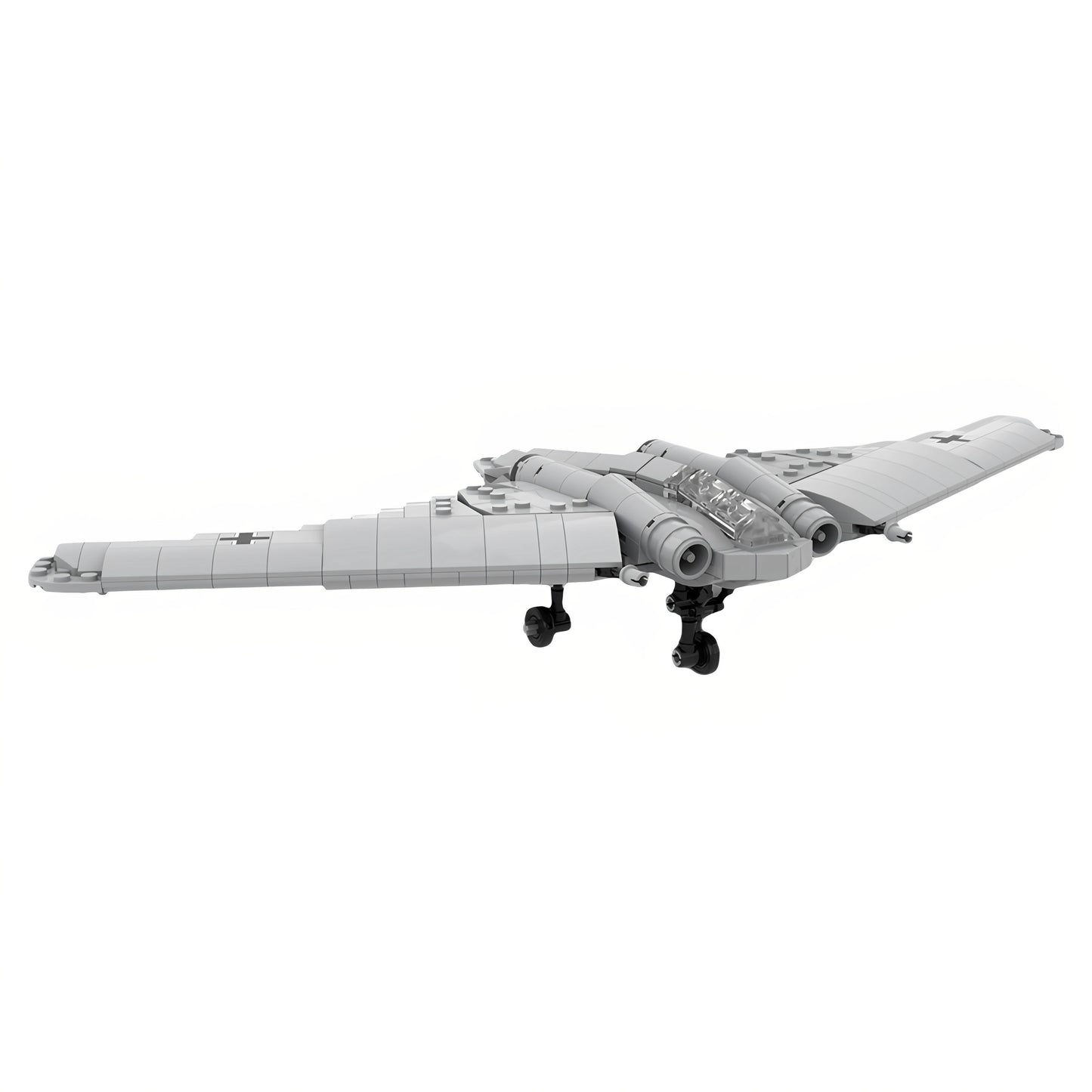 MOC-55320 Holten Ho 229 transport bomber building block toy model ornaments