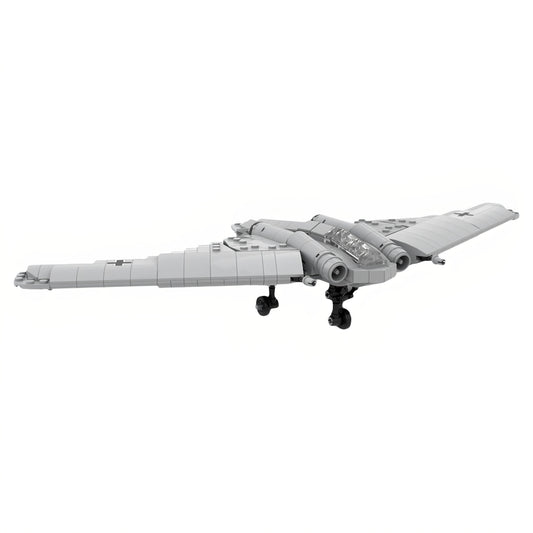 MOC-55320 Holten Ho 229 transport bomber building block toy model ornaments