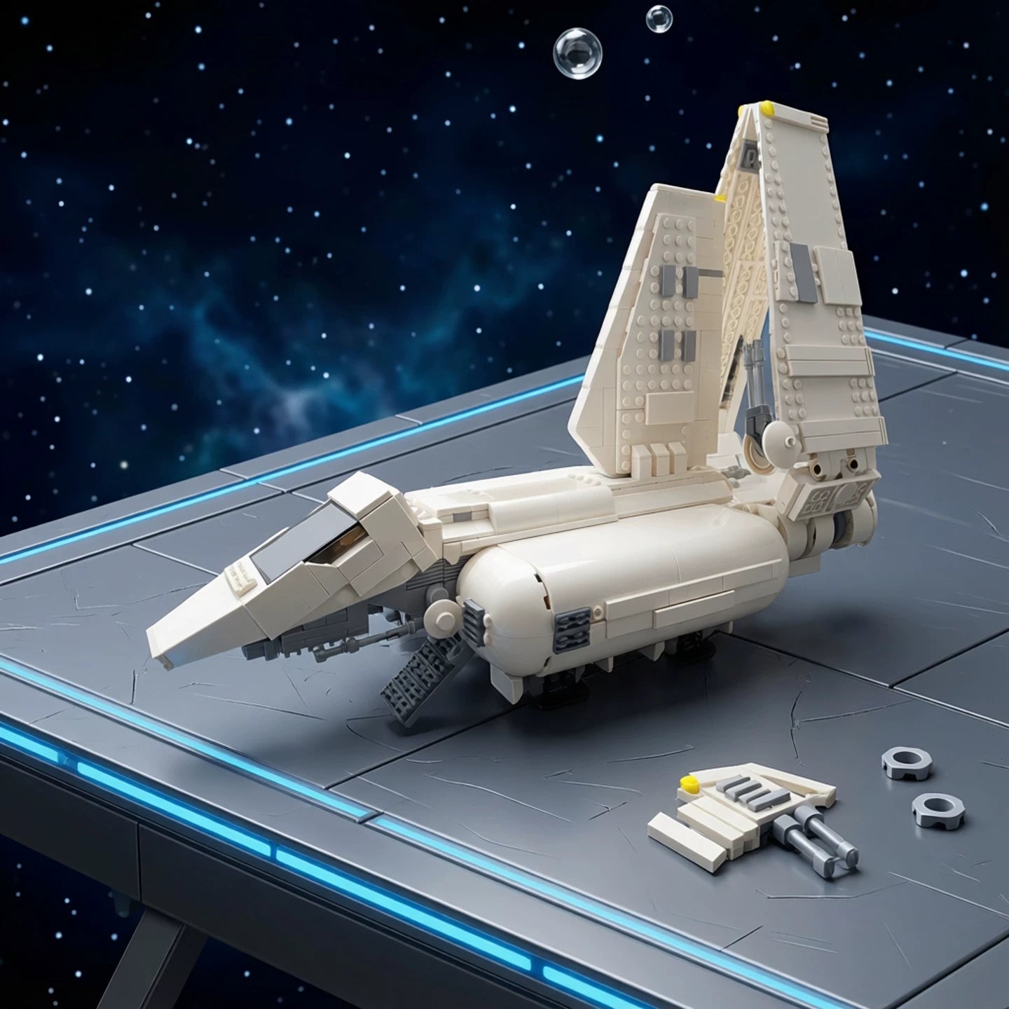 MOC-69959 Sentinel-class Imperial Landing Craft Boy Building Block Educational Toy Model Ornament
