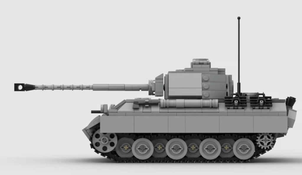 MOC-72427 assembled medium-sized Panther building blocks German tank educational toy model gift