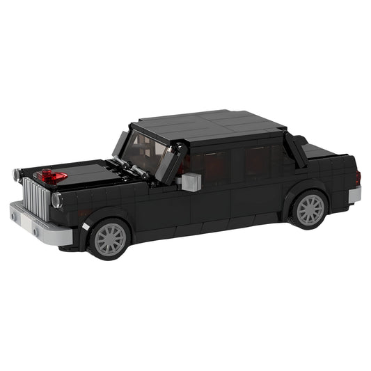 MOC-73262 car Hongqi speed8 grid car building block toy model gift ornaments