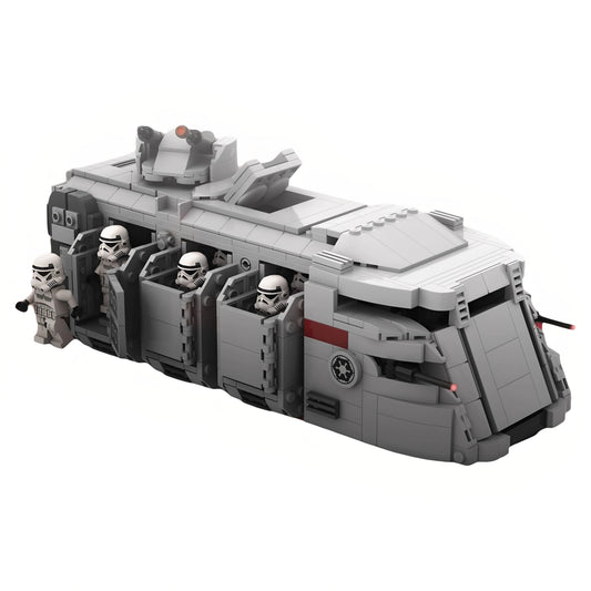 MOC-83922 Car Star Wars Imperial Army Transporter Building Brick Toy Model