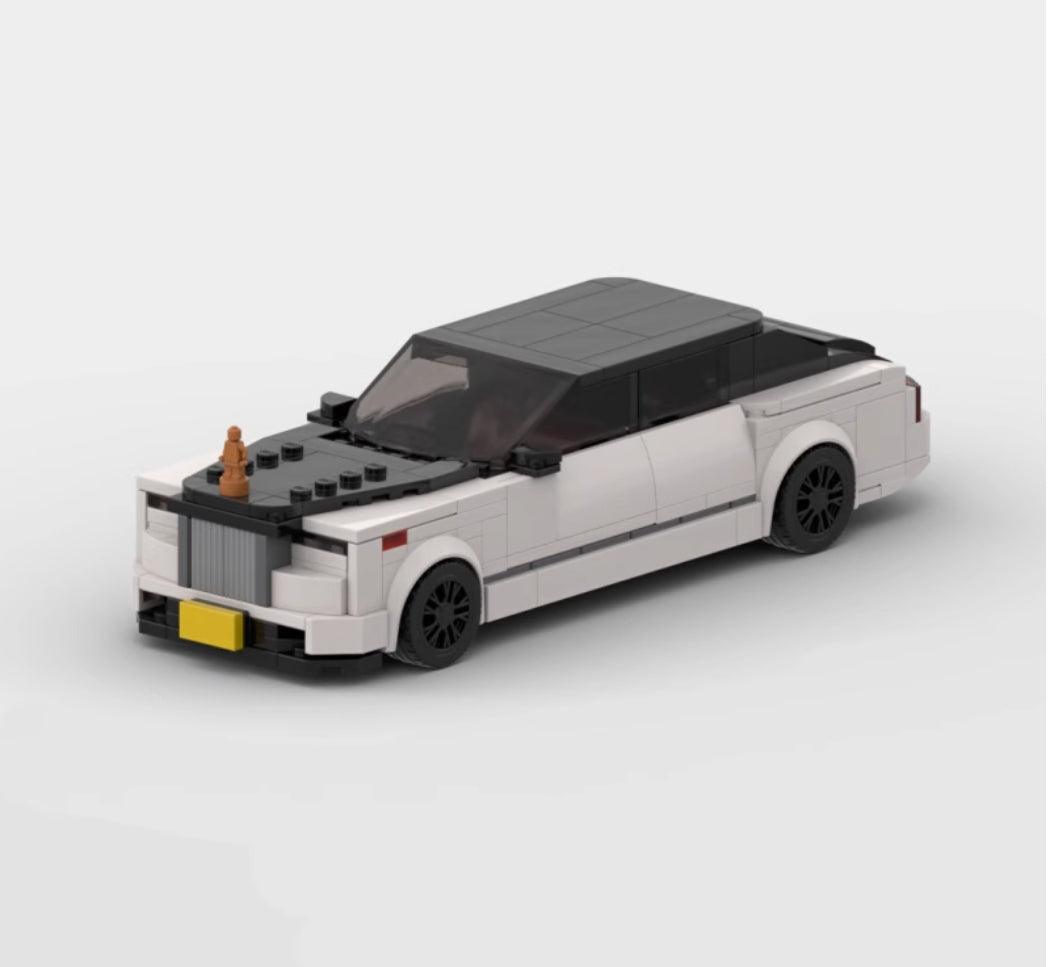 MOC-87704 Rolls-Royce Phantom 8wide Speed Champions MOC Brick Store