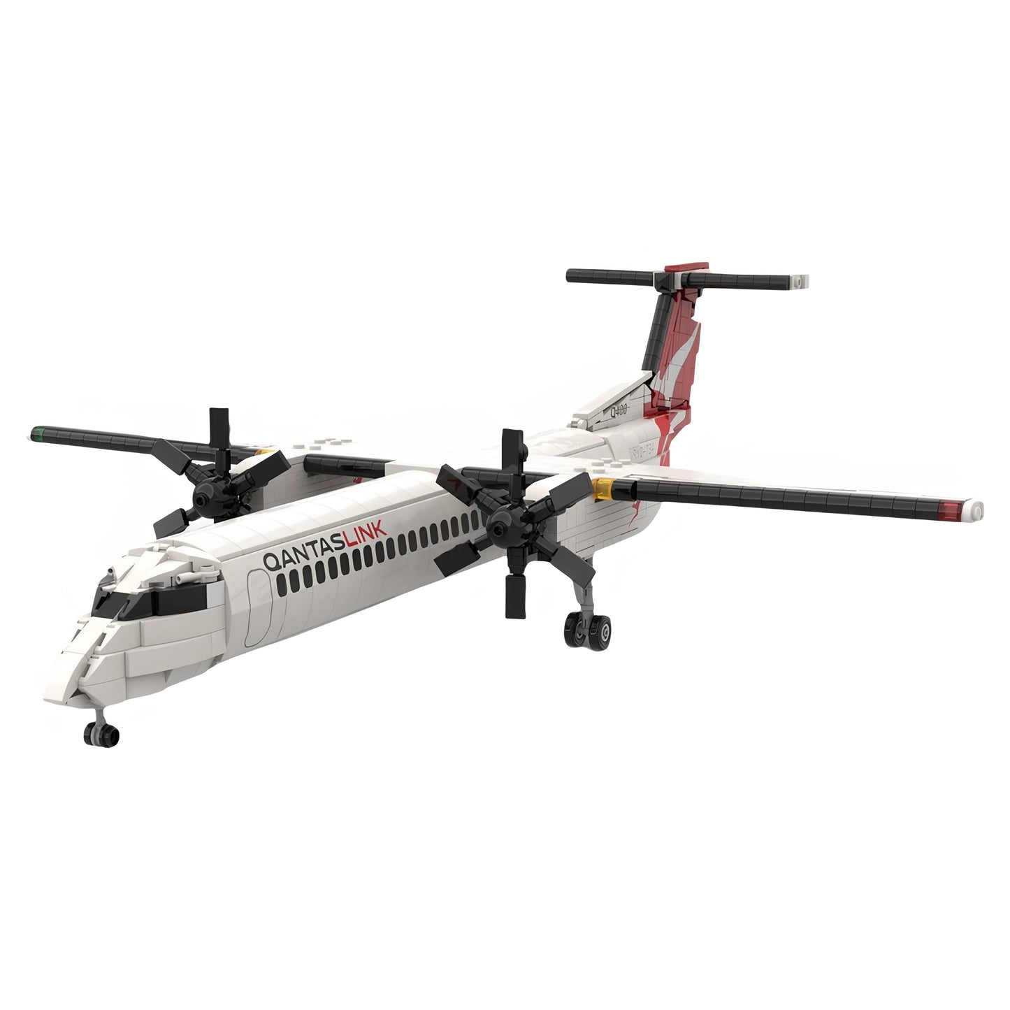MOC-90596 Aircraft de Havilland Canadian building block toys 1:51 gift ornaments