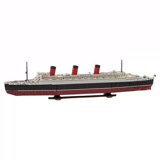 MOC-93208 Queen Mary ocean liner ship building block model ornaments