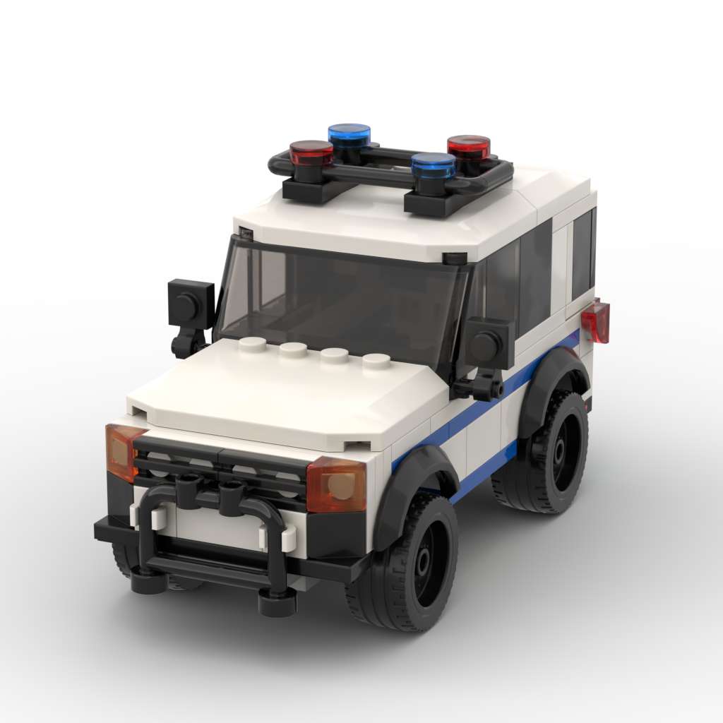 MOC Lego City - NY Police SUV– MOC Brick Store, image size:1024x1024