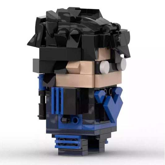MOC Custom Nightwing Brickheadz