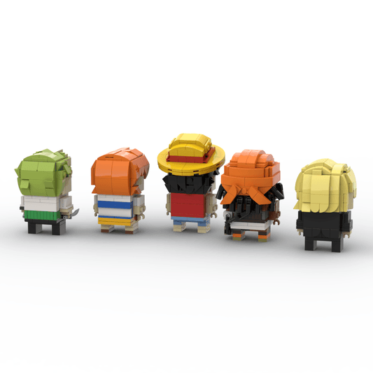 One Piece BrickHeadz - Netflix S1 Edition