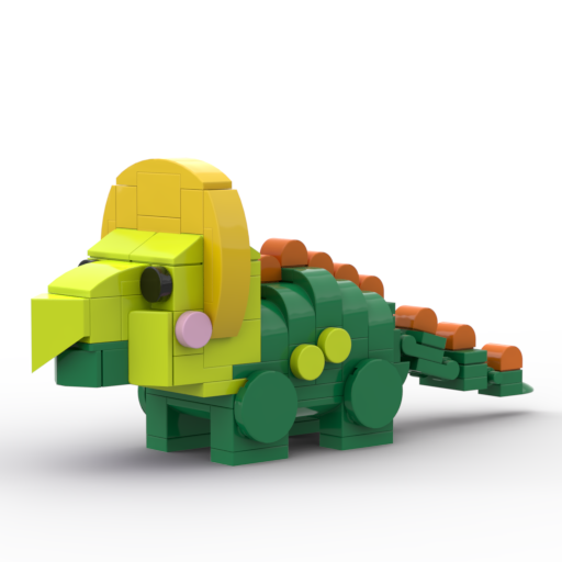Jurassic BrickHeadz Size Collection - MOC Cube Animal Bricks