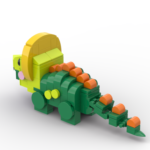 Jurassic BrickHeadz Size Collection - MOC Cube Animal Bricks