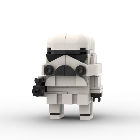 MOC Stormtrooper - Brickheadz Size