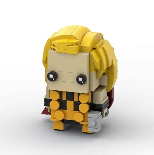 MOC Custom Marvel Thor Brickheadz