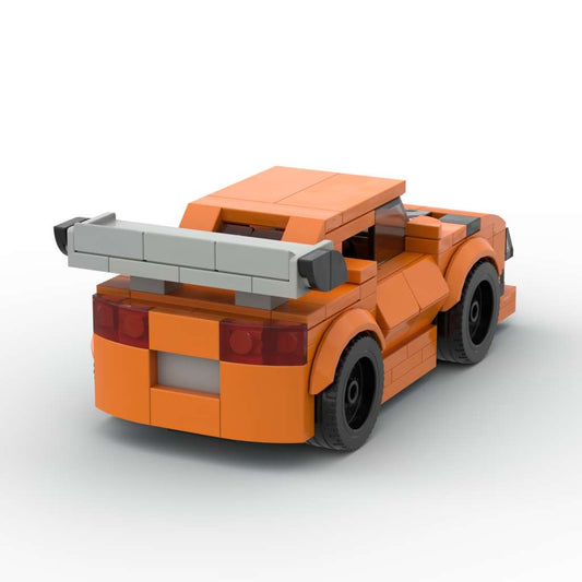 MOC Lego City - Toyota Supra 1994 fast and furious printed