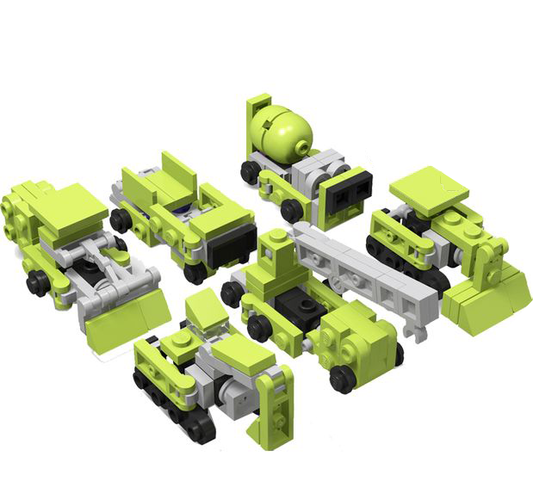 MOC-47273 Transformer G1 Mini Devastator - Constructions Mini Mecha