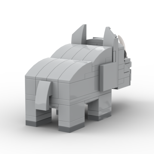 Zoo BrickHeadz Size Collection - MOC Cube Animal Bricks (Copy)