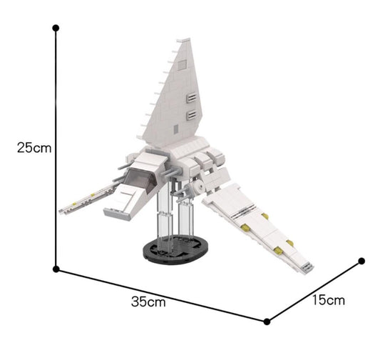 MOC-34496 Imperial Shuttle Min STAR WARS