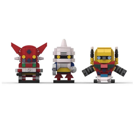 MOC 77462-2 Getter Robo Brickheadz