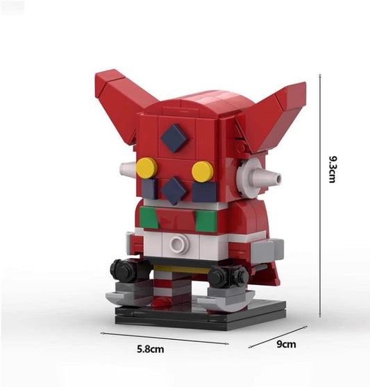 MOC 77462-2 Getter Robo Brickheadz