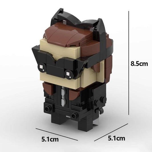 MOC Custom DC Cat Woman Brickheadz