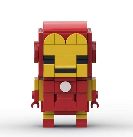 MOC Custom Marvel Iron Man The Avengers Brickheadz