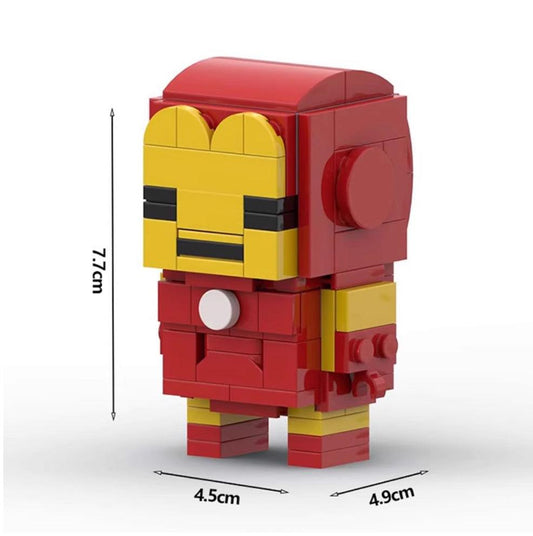 MOC Custom Marvel Iron Man The Avengers Brickheadz