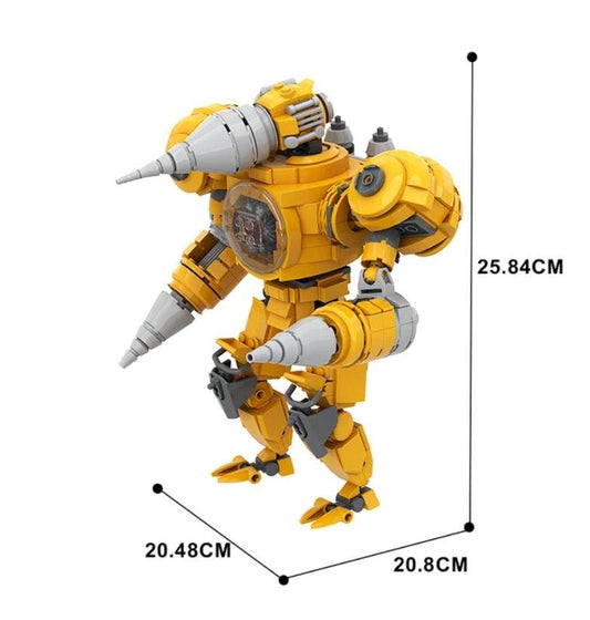 GOBRICKS MOC Titan Drill Man