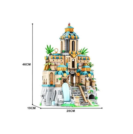 GOBRICKS MOC A1113 The Lost Temple