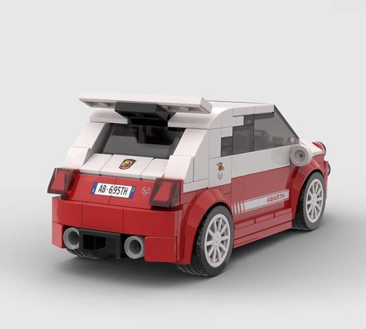 MOC Centro Stile Fiat Abarth Lego speed champions size