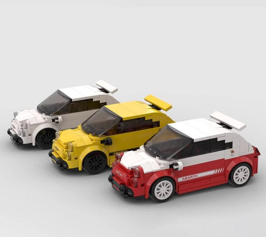 MOC Centro Stile Fiat Abarth Lego speed champions size