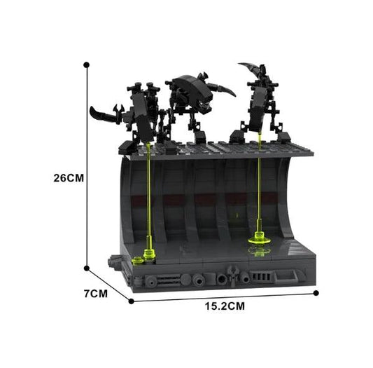 MOC-74492 Aliens Shelf Diorama MOC