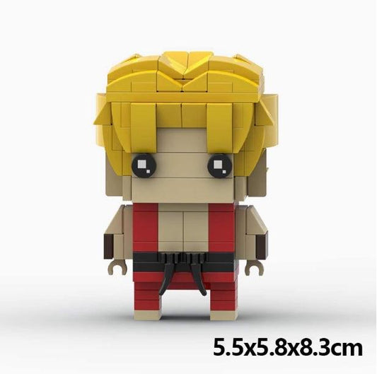 Street Fighter 2 MOC Brickheadz