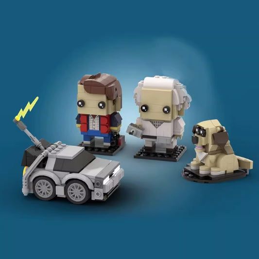 MOC Back To Future Brickheadz