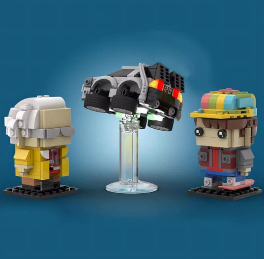 MOC Back To Future Brickheadz
