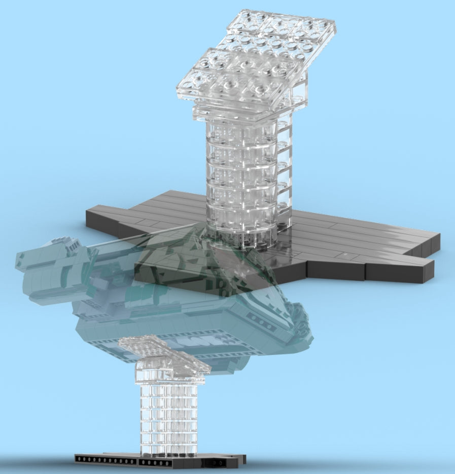 MOC-105605 Puddle Jumper Gateships Stand Only