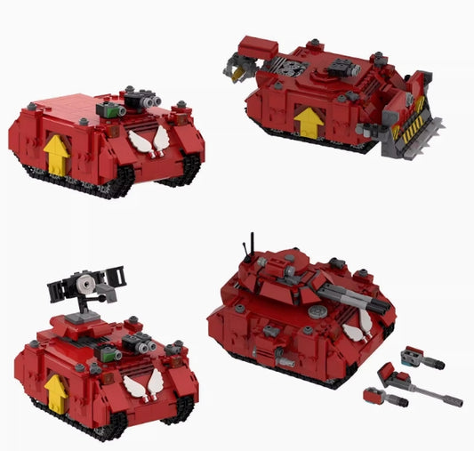 MOC Warhammer 40K Chaos Tanks