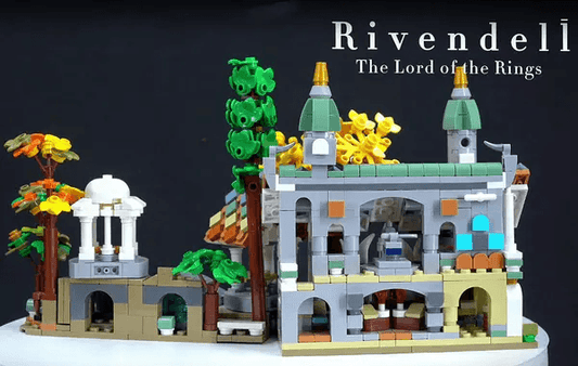 MOC 140586 Mini Rivendell Gobricks Pakcage